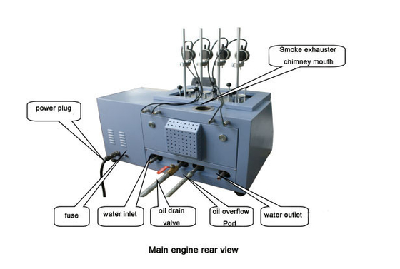 Computer PLC Double Control Thermal Deformation Vicat Softening Point Temperature Tester