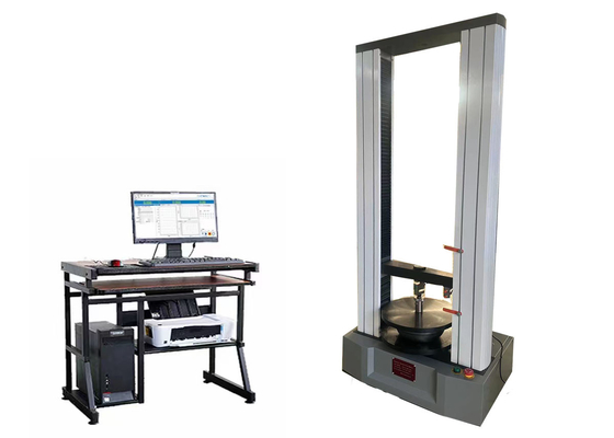 20KN Electric Universal Strength Testing Apparatus With 0.001mm Crossbeam Displacement Resolution