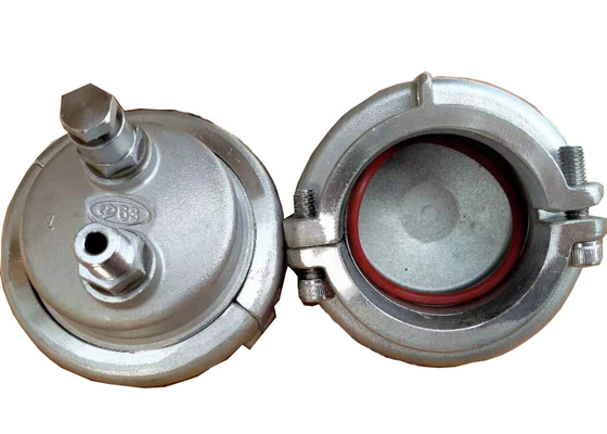 DN 63 Sealing end caps for pressure measurement of thermoplastic pressure pipes