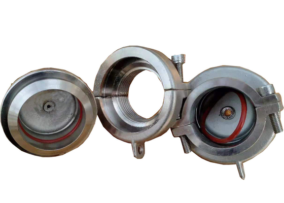 DN 63 Sealing end caps for pressure measurement of thermoplastic pressure pipes