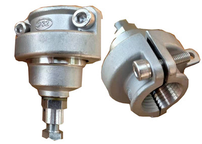 Silvery White Plastic Pipe End Caps For Φ32mm Pipe Hydrostatic Pressure Test Applications