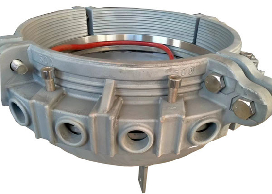 DN 500mm Precision Casting End Caps Exterior Size Φ640*380mm For Pressure Testing PVC Pipe Seal