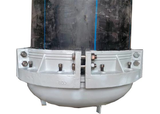 DN 800mm End Cap Hydrostatic Test Plug For Pvc Pe Plastic Pipe With ASTM D 1598/1599 Standards