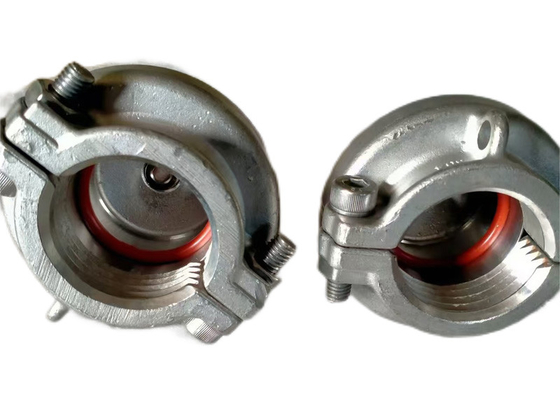 2.5 Inch 73mm Stainless Steel End Caps For PVC PP Tube With High Pressure Resistance