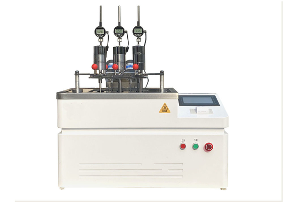 Automatic Lifting Of Test Frame Determination Of Vicat Softening Temperature Of Plastic Rate A 50℃/H Rate B 120℃/H