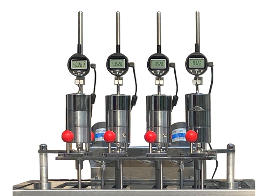 ISO 75-1 ISO 306 HDT VICAT Softening Point Test Apparatus For Thermoplastic Materials With Four Frame