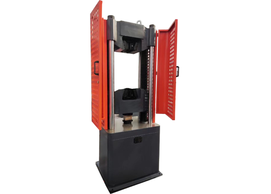 Hydraulic Universal Testing Machine Traction for the Reinforcing Bars and Compression for the Cubic Concrete Specimens