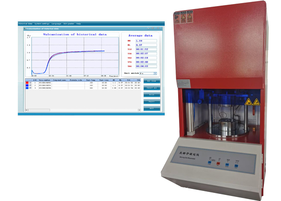 JSX-2000E Computer Control Rubber Rotorless Vulcanizing Instrument