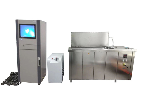 The Hydrostatic Pressure Testing Machine serves the purpose of measuring the internal pressure tolerance of thermoplastic pipes, fittings, and assemblies utilized for fluid conveyance