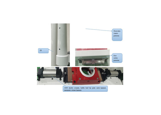 Drop Hammer Test Equipment featuring safety mechanisms to protect operators during high energy impact testing operations