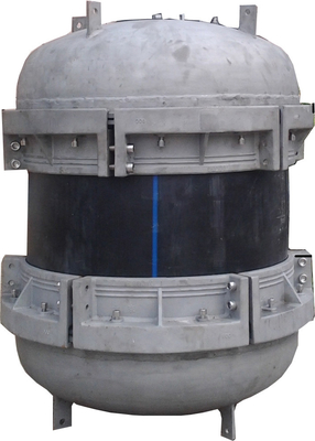 Dn900mmの流体静力学のプラグ304# SsかSeallingのプラスチック管のための炭素鋼のエンド キャップ