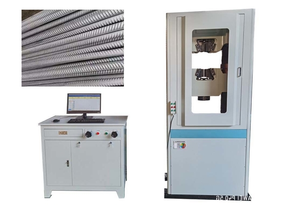 溶接可能な強化鋼の水力学汎用試験機-バー,コイル,デコイルされた張力曲面試験