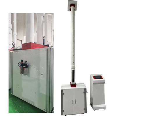 高エネルギー衝撃試験作業中に作業者を保護する安全機構を備えたドロップハンマー試験装置