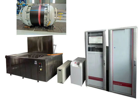 シリンダパイプや油圧機器の耐圧試験を確実に行う静水圧試験機