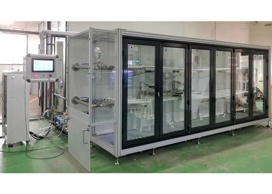 プラスチックパイプシステムおよび継手の長期にわたる圧力および温度サイクル試験を容易にするパイプ試験装置