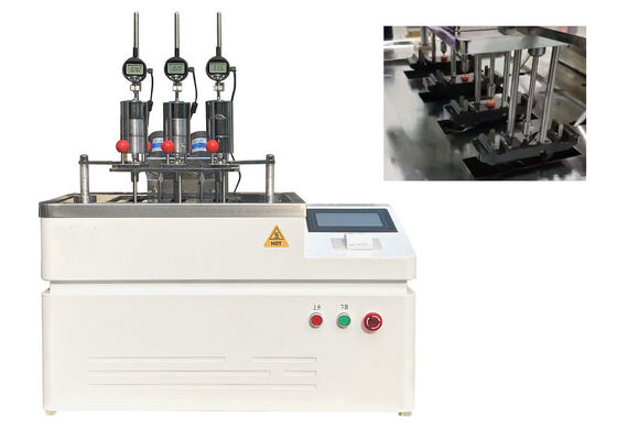 HDT VICAT 試験機ソリューションは、ポリマーサンプルの熱変形温度とビカット軟化点を測定します。
