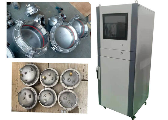 PP-R PE PVC複合パイプ用プラスチックパイプ静水圧および破裂試験機ISO1167 ASTM D1598認定