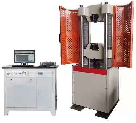 座礁させた鋼線はワイヤー抗張普遍的な試験機300knを座礁させた